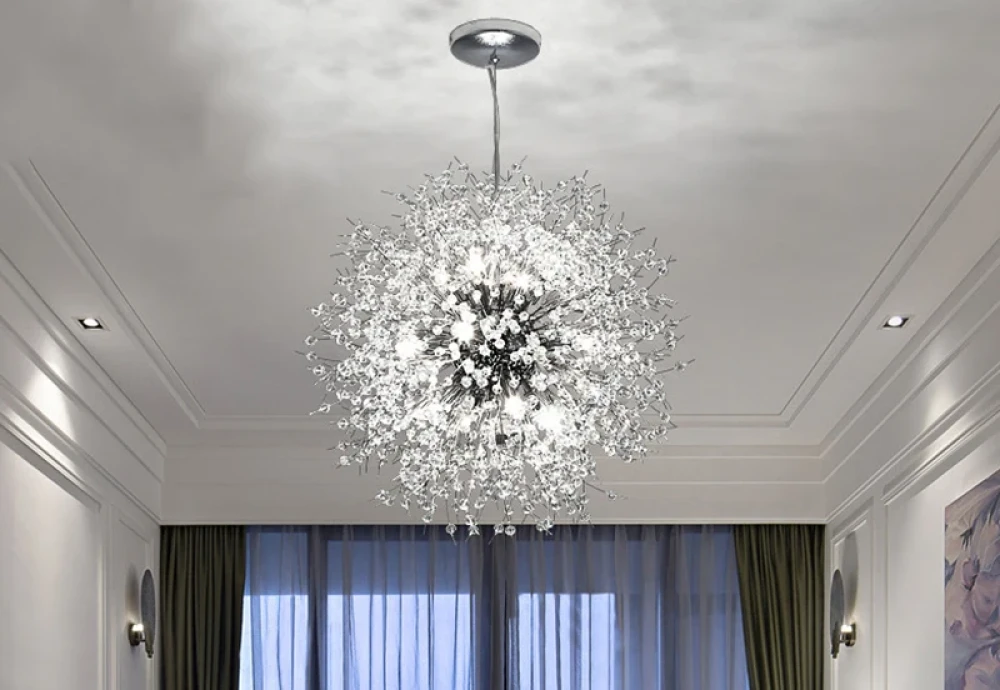 globe binding chandelier