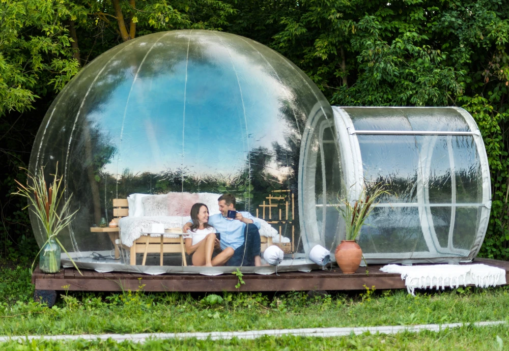 best inflatable bubble tent