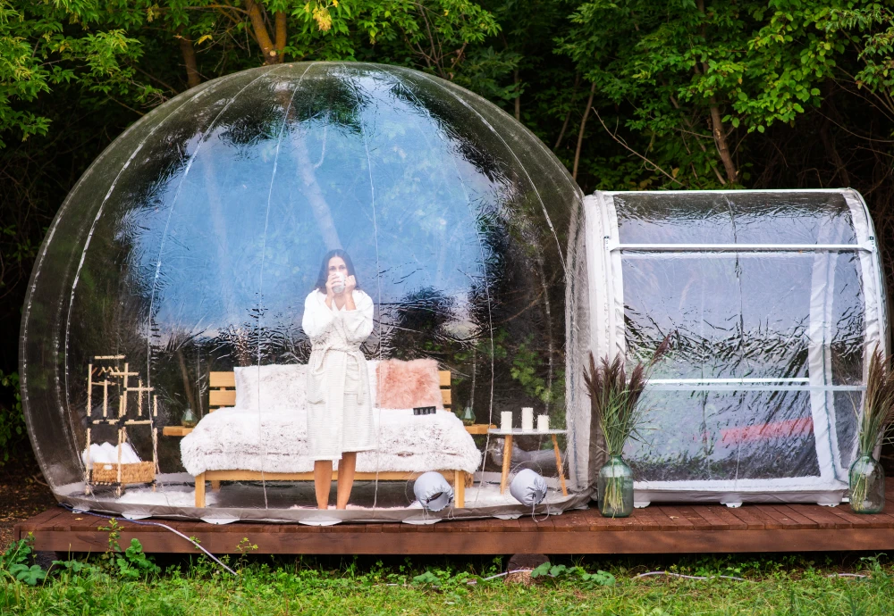 bubble tent dome outdoor